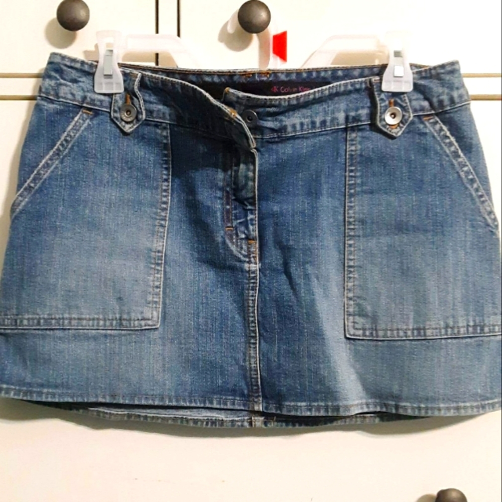 Denim skirt